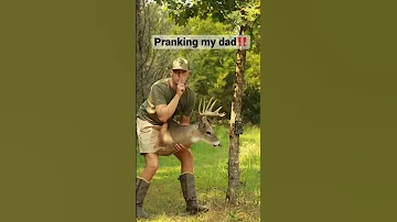 Pranking My Dad Feathersandfins Deerhunting Prank 