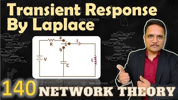 1 - Transient Response Solved Example using Laplace Transform