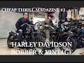 CHEAP THRILL MAGAZINE #2  Harley Davidson knucklehead  ハーレーダビッドソン ナックルヘッド  Bobber Vintage ボバー ビンテージ