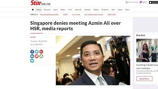 Azmin on HSR: I met a 