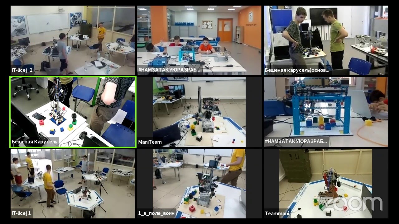 Innopolis Open Robotics 2021 МанИРС заключительный этап, день 1