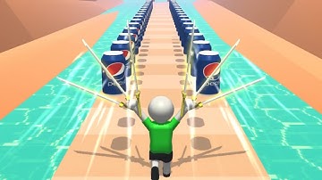 Twin Blade Slicer! Very Satisfying And Relaxing ASMR Slicing Game