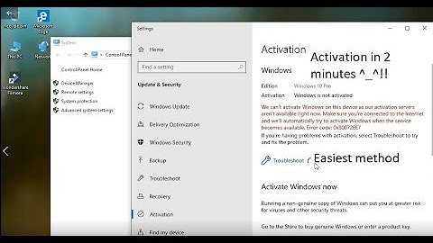 How to activate Windows 10 [2019 method] !! without any product key