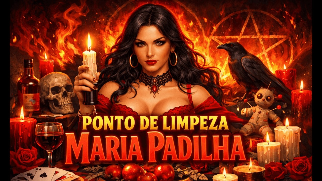 🔥Ponto de defesa e proteção de Maria Padilha