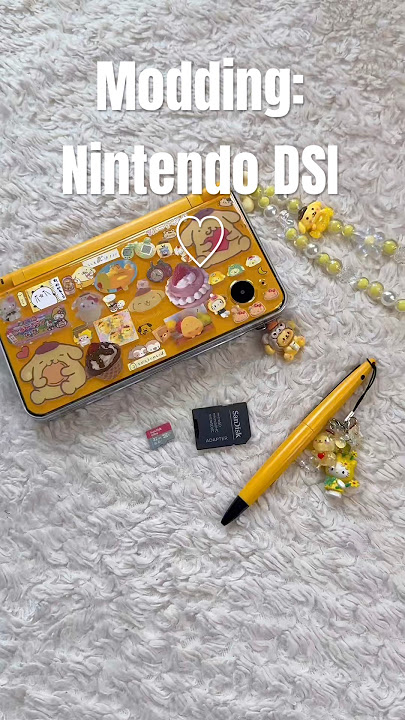 Modding my Nintendo dsi xl ♡ #nintendo #dsi #modding #cfw #twilightmenu #nds #handheldgaming #kawaii