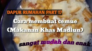 Cara membuat cemoe sederhana tapi enak ala dapur rumahan