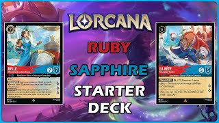 lorcana ruby sapphire starter deck Amazon.com: Ravensburger Disney Lorcana TCG: Archazia's Island  Single-Player Starter Deck - Ruby & Sapphire | Engaging Gameplay | Over 200  Original Disney Artworks main image 1