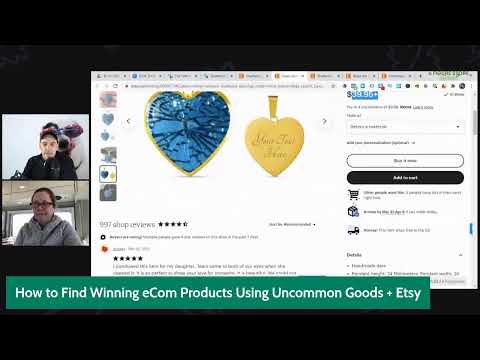 How to Find Winning eCom Products Using Uncommon Goods and Etsy