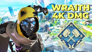 MY FIRST 4K DAMAGE ON WRAITH!! | Apex Legends