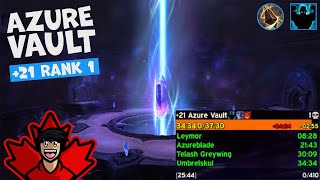 The Azure Vault +21 Rank 1 Key, Aug POV