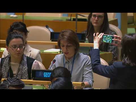 თამარ ჩუგოშვილი გაეროს ქალთა სტატუსის განმსაზღვრელი კომისიის 62-ე სესიაზე სიტყვით გამოვიდა