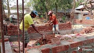Basement Techiques Of Brickworkbuilding Wall Build With Bricks Accuratelywall Construction