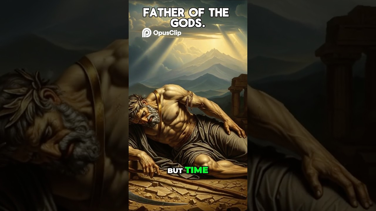 Kronos: The Titan Who Devoured Time | Greek Mythology in 30 Seconds