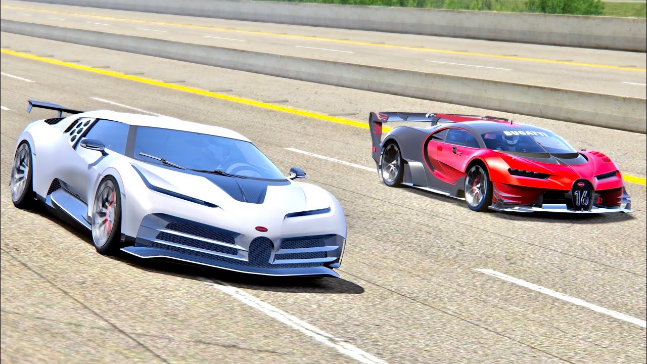 Bugatti Centodieci скорость