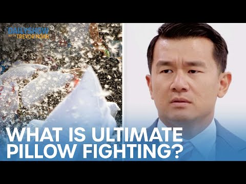 Download Ronny Chieng Investigates Ultimate Pillow Fighting | The Daily Show