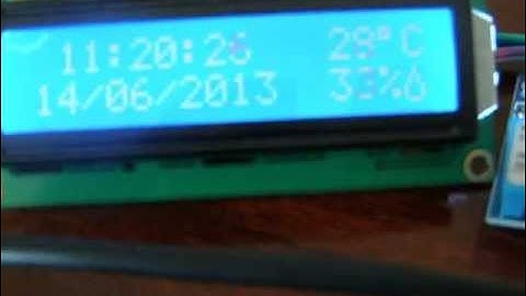 humidity, temperature, hour and data recorded on microSD using Ethernet shield with Arduino (II)