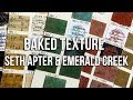 Baked Texture - Seth Apter's Embossing Powders from Emerald Creek