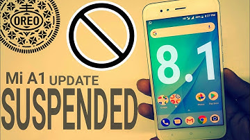 Mi A1 OREO 8.1 Update SUSPENDED