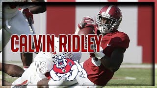 Calvin Ridley Highlights vs Fresno State // 5 Catches for 45 Yards // 9.09.17