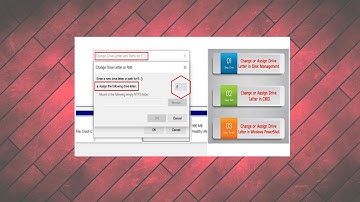 How to Assign or Change Drive Letter in Windows 11 / 10 / 8.1 / 8 / 7 ( 3 Way )