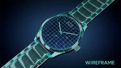 3d watch model and rendered video (made in blender 3d)