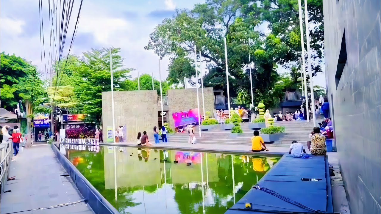 Morning walk part FINISH go to KEDIRI MEMORIAL PARK start from PEMKAB KEDIRI