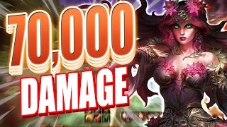 Smite: 70,000 Player Damage Persephone SOLO LANE!