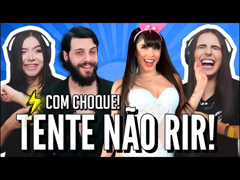 JOVENS REAGEM A DESAFIO SE RIR LEVA CHOQUE - TENTE NÃO RIR #60 - O COELHINHO DA JULIANA BONDE