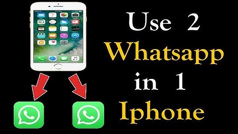 How to use multiple whatsapp on Iphone without jailbreak hindi
