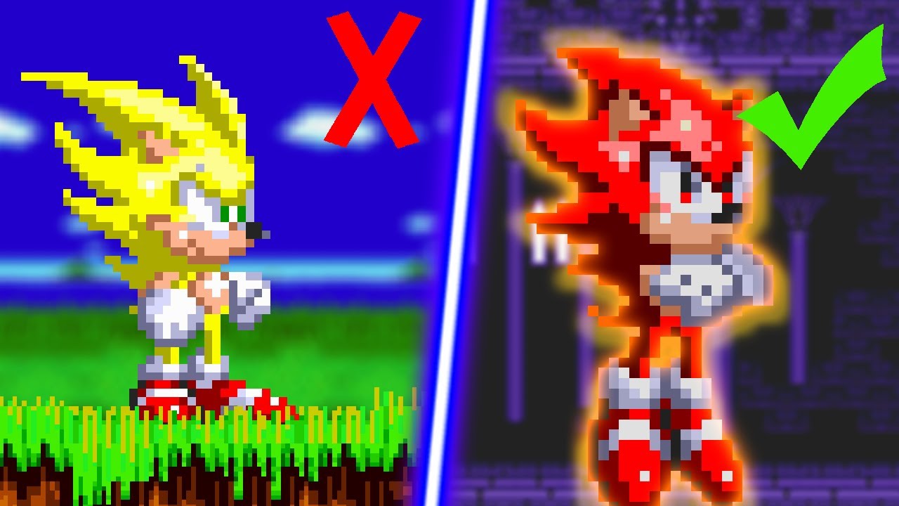 Sonic 3 A.I.R - Fleetway Super Sonic Mod 