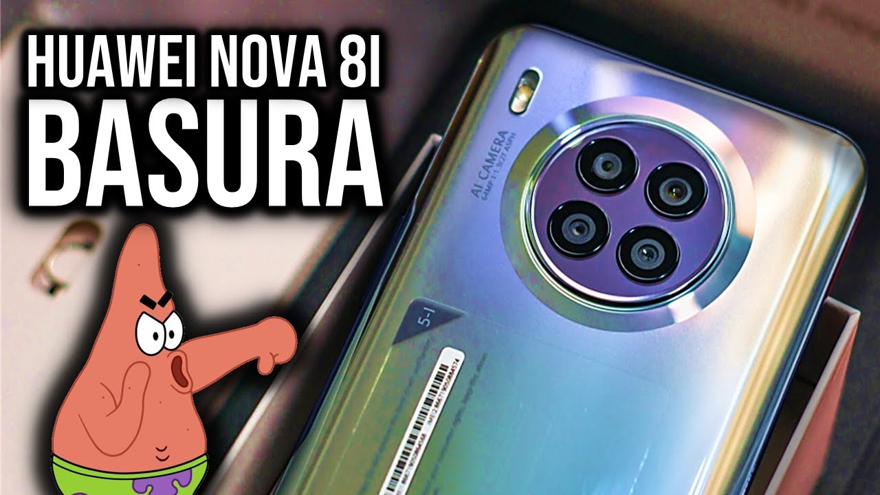 HUAWEI Nova 8i- Celular de 6.67'', 8 GB RAM + 128 GB ROM, Cámara Trasera 64  MP, Azul