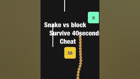 Snake vs block cheat