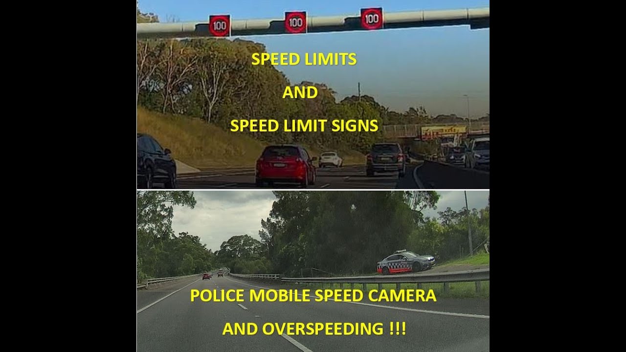 DRIVING IN AUSTRALIA – SPEED LIMITS, SPEED LIMIT SIGNS AND SPEED ...