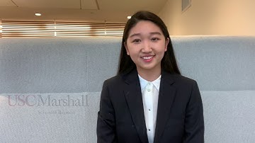 USC MS, Business Analytics Admissions Video 2020 - Xiaojia Liu
