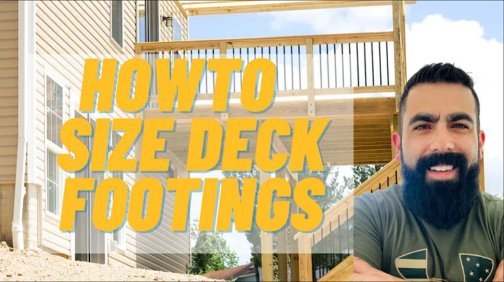 How to Size Deck Footings