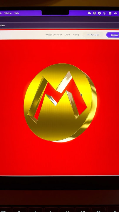 Create 3D logo in seconds #3d #logodesign #3dlogo