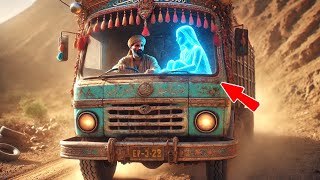 رحلة جبلية مع رفيق جنّي وسائق شاحنة — قصص حقيقية عربية