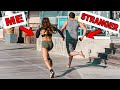 CHALLENGING RANDOM STRANGERS TO RACE ME !