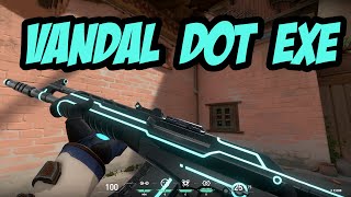 Valorant - Vandal Dot Exe Skin Gameplay