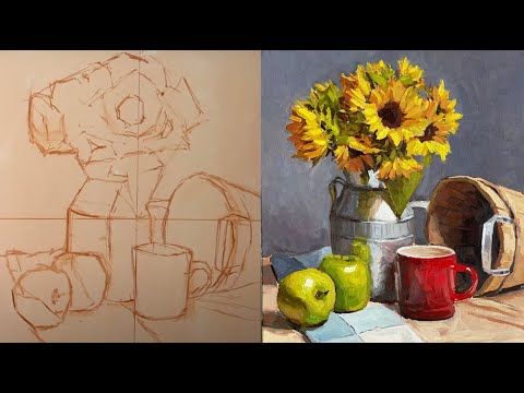 How I Oil Paint a Still Life Step by Step