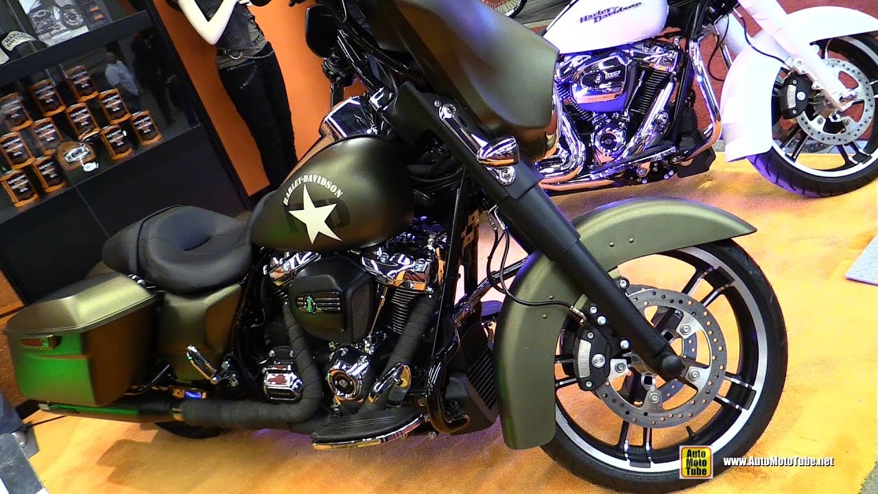 2019 Harley Davidson Street Glide Special Army Custom Bike 