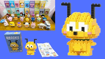 How To Building Pluto Mini Bricks | Bricks Make a Wise Life W2601-09 | Tutorial Bricks Lego