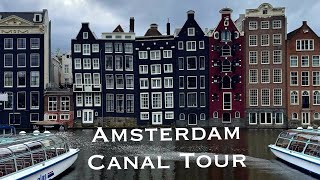 AMSTERDAM Canal Tour 2024 I 4K Canal Cruise VLOG !