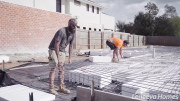 Leneeva Homes - Waffle Pod Slab