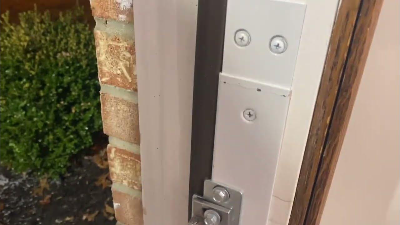 How to Install a Jamb Repair and Reinforcement Kit Broken Jamb DIY security reinforcement