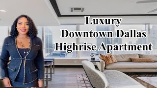 Downtown Dallas Highrise Apartment with Floor to Ceiling Windows and the Best Amenities in Dallas!!!