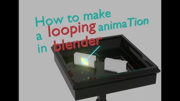 How to make a looping animation in blender 2.9