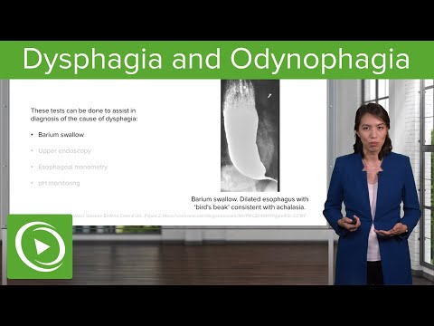 Dysphagia এবং Odynophagia – খাদ্যনালী এবং পেটের ব্যাধি | লেকচুরিও