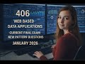 CS406 Current Final Term Paper Questions- January 2026
