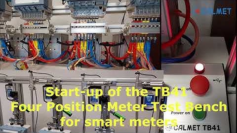 Start up, configuration and test of meters using TB41